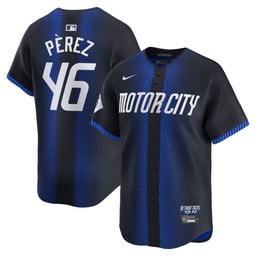 Men's Baseball team Wenceel Perez 2024 City Connect Limited Jersey, Navy