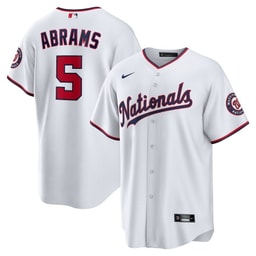 CJ Abrams 5 Baseball team Home Men's Jersey - White
