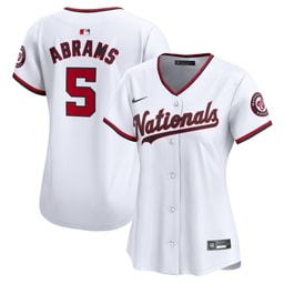 Women's Baseball team CJ Abrams White Home Limited Player Jersey