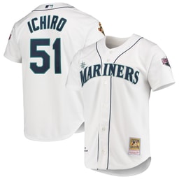 Men's Baseball team Ichiro Suzuki Apparel brand White 2001 Baseball league All-Star Game Cooperstown Collection Jersey