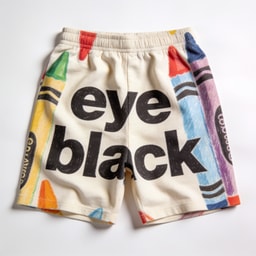 Crayon Shorts - Eye Black