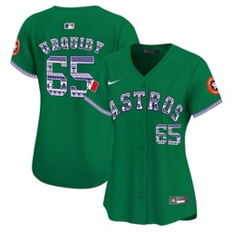 Jose Urquidy 65 Baseball team Mexico Women's Jersey - Green