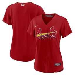 Baseball team Women's Alternate Jersey - Red