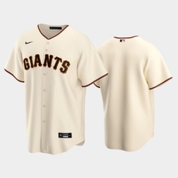 Baseball team Cream Home Jersey