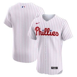 Men's Baseball team Home Elite Jersey, White