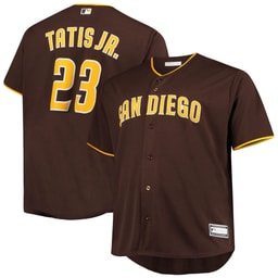 Men's Baseball team Fernando Tatis Jr. Brown Big & Tall Player Jersey