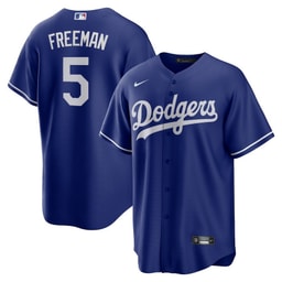 Freddie Freeman 5 Baseball team Alternate Men's Jersey - Navy