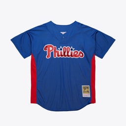 Men's Baseball team Roy Halladay Apparel brand Royal 2010 Batting Practice Pullover Jersey