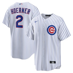 Men's Baseball team Nico Hoerner White Player Jersey