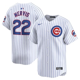 Matt Mervis 22 Baseball team Home Limited Men's Jersey - White