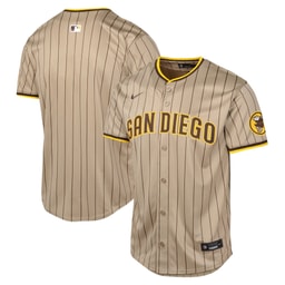 Youth Baseball team Tan Alternate Limited Jersey