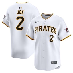 Connor Joe 2 Baseball team Home Limited Men's Jersey - White