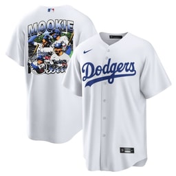 Mookie Betts 50 Baseball team Stadium 2023 Home Player Men's Jersey - White