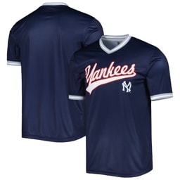 Men's Baseball team Stitches Navy Cooperstown Collection Team Jersey