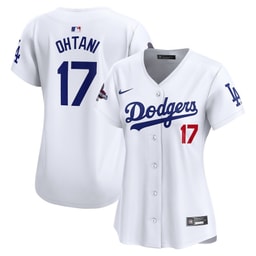 Baseball player 17 Baseball team Women's 2024 World Series Champions Home Limited Jersey - White