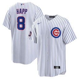 Ian Happ 8 Baseball team 2025 Baseball league World Tour Tokyo Series Home Player Men's Jersey - White