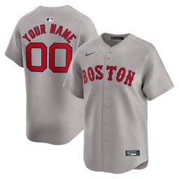 Baseball team Away Limited Custom Men's Jersey - Gray