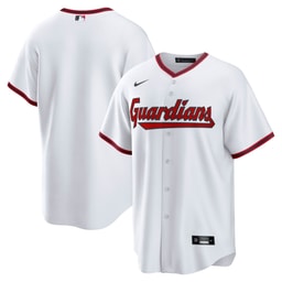 Men's Baseball team White Home Blank Jersey