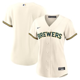 Baseball team Women's Home Blank Jersey - Cream