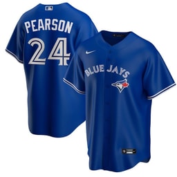 Nate Pearson 24 Baseball team Alternate Jersey - Royal