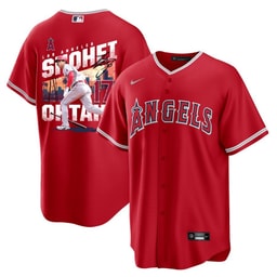 Baseball player 17 Baseball team Signed City 2023 Alternate Player Men's Jersey - Red