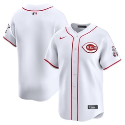 Men's Baseball team White Home Limited Jersey