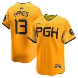 Men's Baseball team Ke'Bryan Hayes Gold City Connect Limited Player Jersey