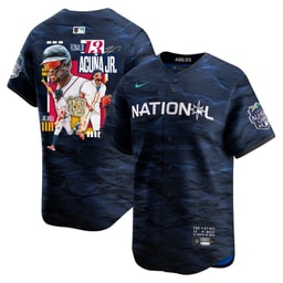 Ronald Acu?a Jr. 13 Baseball team Signed MVP 2023 All-Star Game Limited Player Men Jersey - Royal