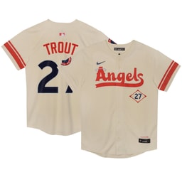 Preschool Baseball team Mike Trout Cream City Connect Limited Player Jersey