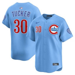 Kyle Tucker 30 Baseball team Limited Alternate 2 Men Jersey - Baby Blue