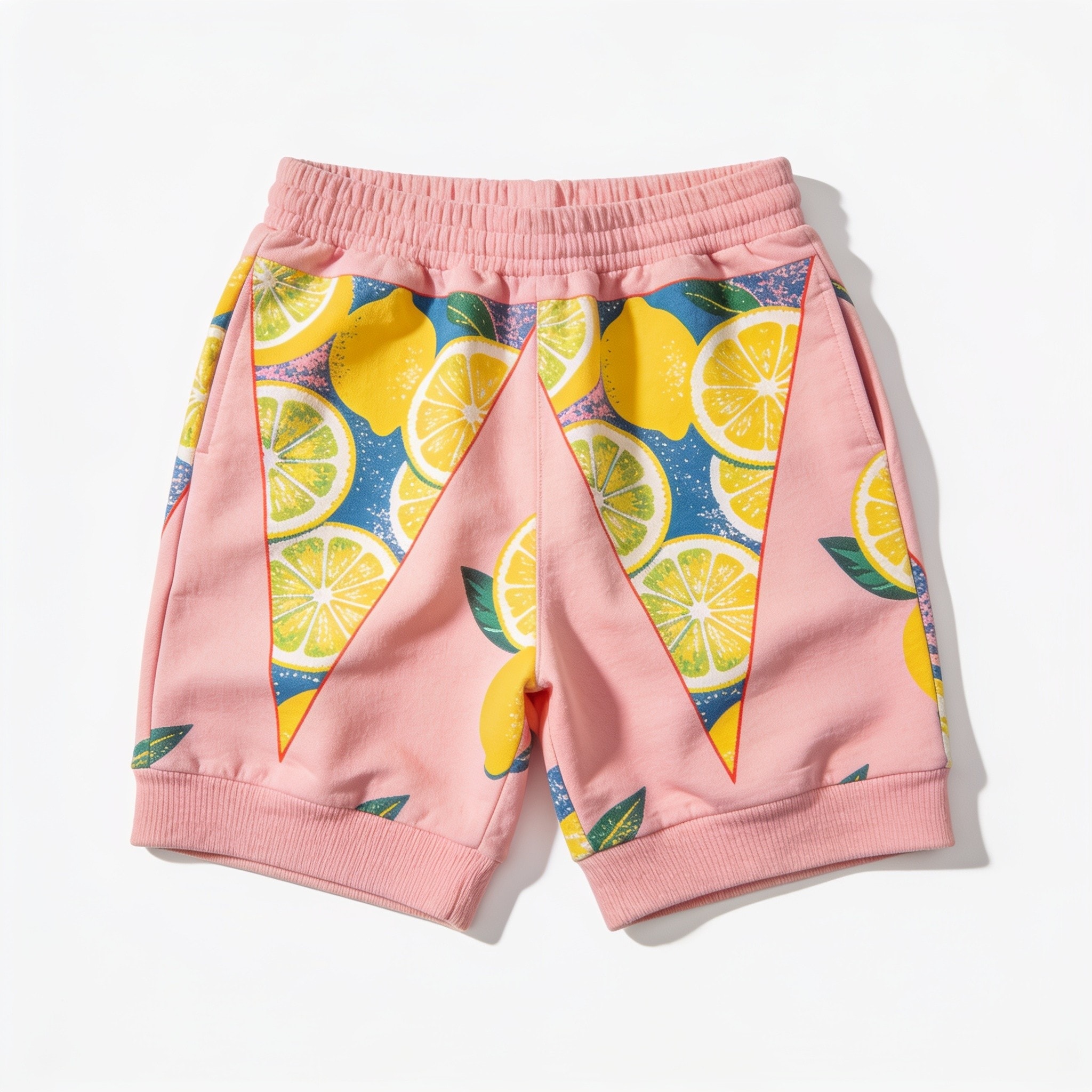 Pennant Shorts - Pink Lemonade