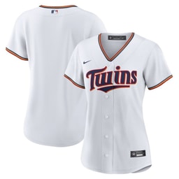 Baseball team Women's Home Blank Jersey - White