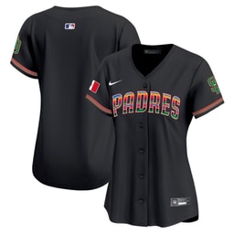 Baseball team Mexico Women's Jersey - Black