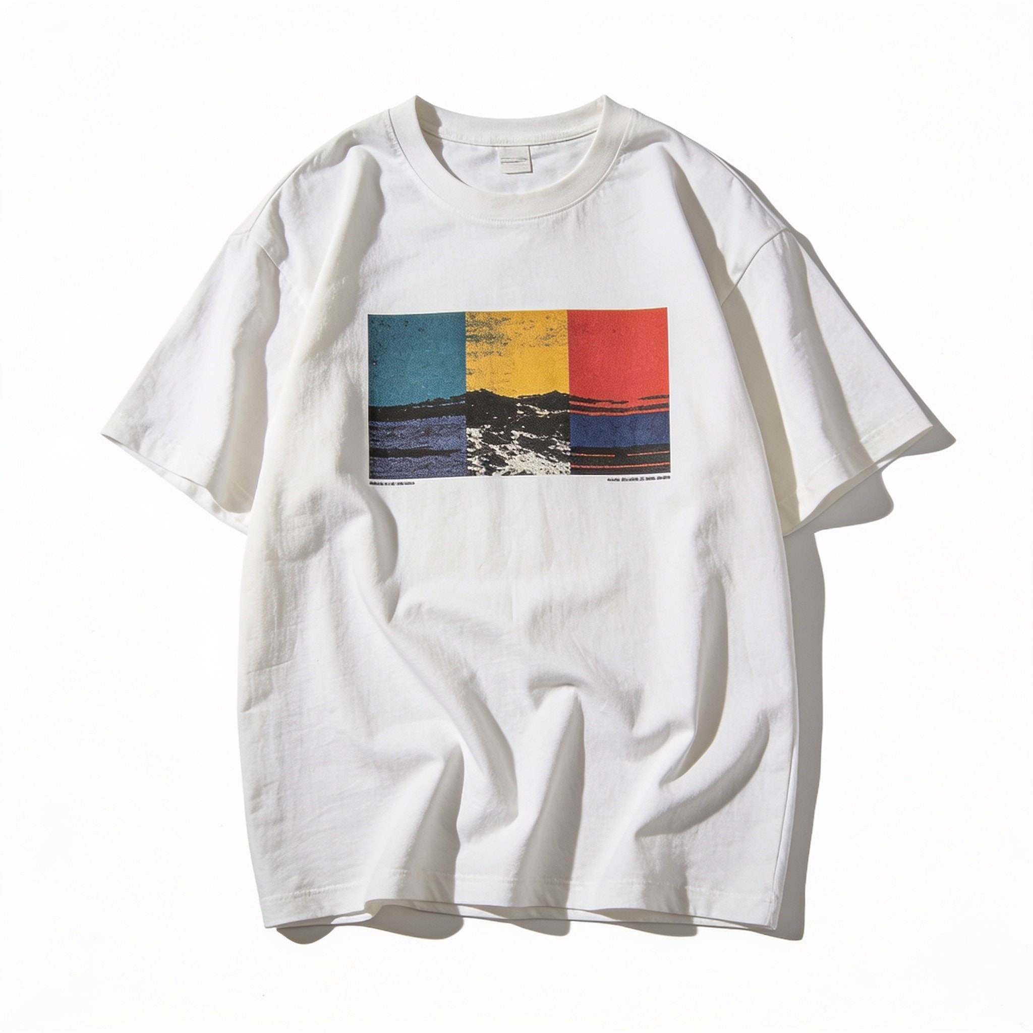 123 Sesame Street Oversized Graphic T-Shirt - Unisex 100% Combed Cotton