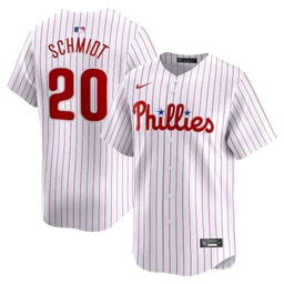 Mike Schmidt 20 Baseball team Home Limited Player Men's Jersey - White