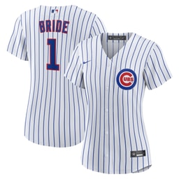 Women's Baseball team #1 Bride Home Jersey, White
