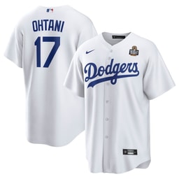 Baseball player 17 Baseball team 2024 World Series Home Player Men's Jersey - White