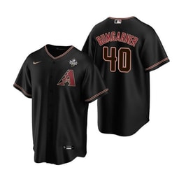 Madison Bumgarner 40 Baseball team 2023 World Series Men's Jersey - Black