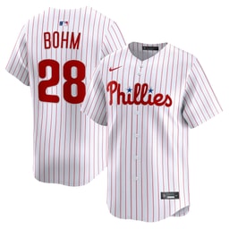 Men's Baseball team Alec Bohm White Alternate Limited Player Jersey