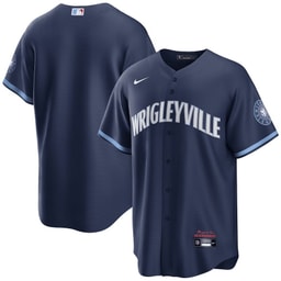Baseball team City Connect Men's Jersey - Navy