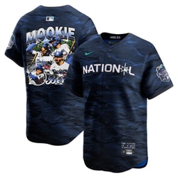 Mookie Betts 50 Baseball team Stadium 2023 All-Star Game Limited Player Men's Jersey - Royal