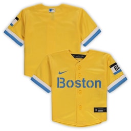 Infant Baseball team Baseball league City Connect Jersey, Gold