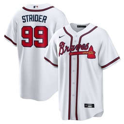 Spencer Strider 99 Baseball team Men's Jersey - White