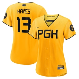 Women's Baseball team Ke'Bryan Hayes Gold City Connect Player Jersey