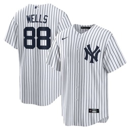 Austin Wells 88 Baseball team Home Men's Jersey - White