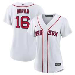 Women's Baseball team Jarren Duran White Player Jersey