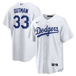 James Outman 33 Baseball team Men's Jersey - White