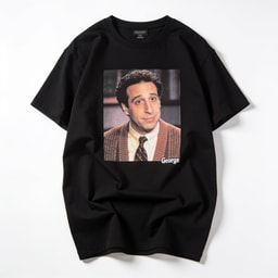 Vintage George Oversized Graphic T-Shirt - Seinfeld Collab Unisex 100% Combed Cotton