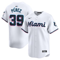 Eury P?rez 39 Baseball team Home Limited Men Jersey - White