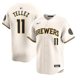 Rowdy Tellez 11 Baseball team Home Limited Player Men's Jersey - Cream